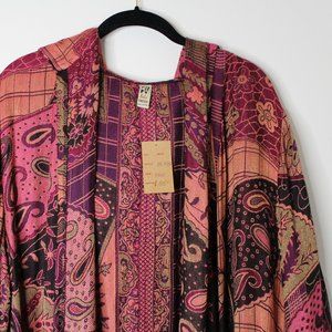 Printed Pashmina Jacket - One of a Kind - NWT